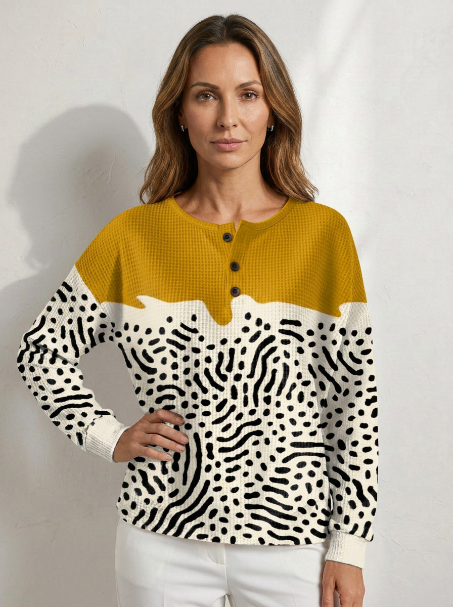 Elvara™ | Waffle Knit Sweater