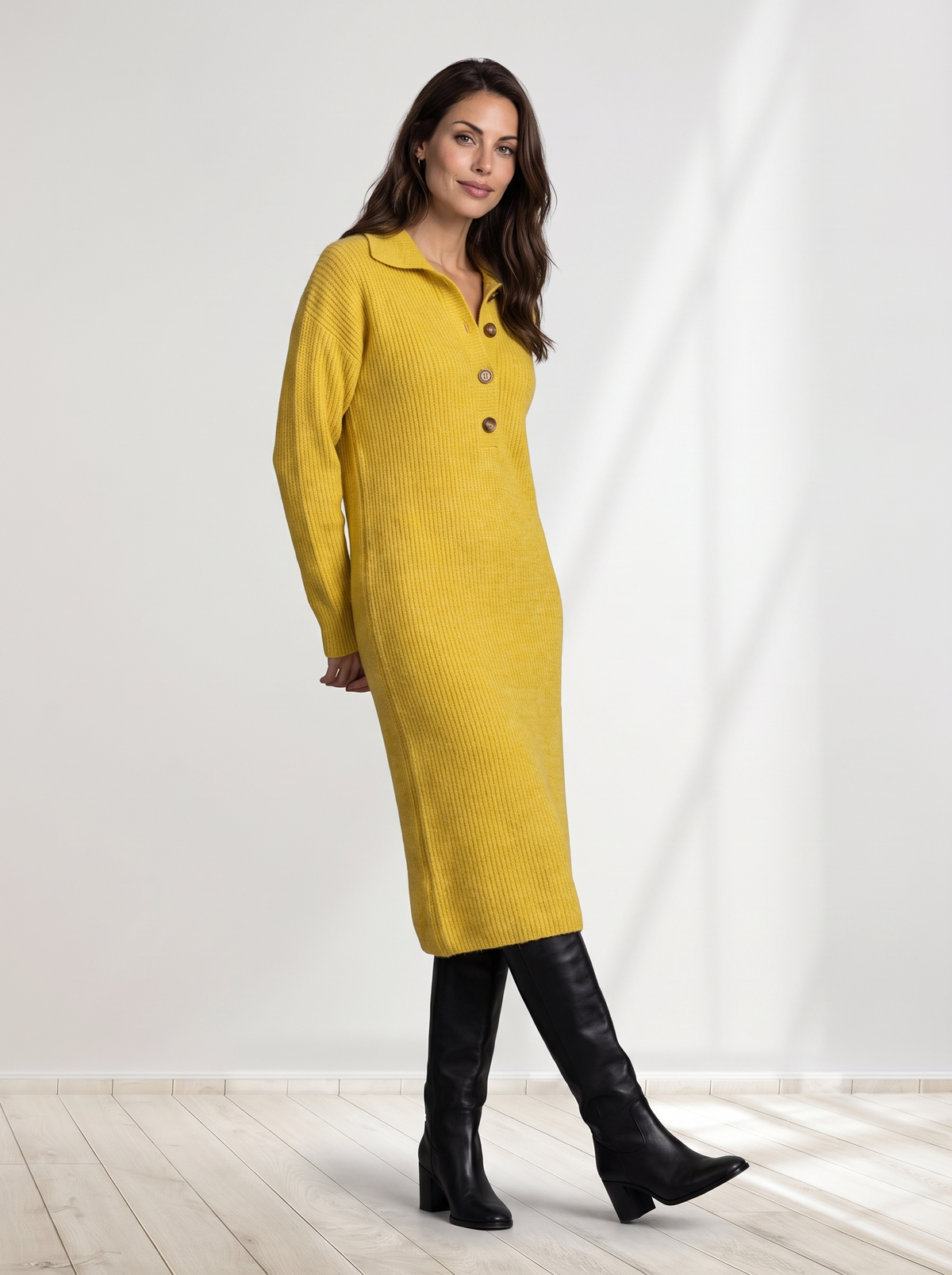 Lucia™ | Women's Knit Sweater Dress