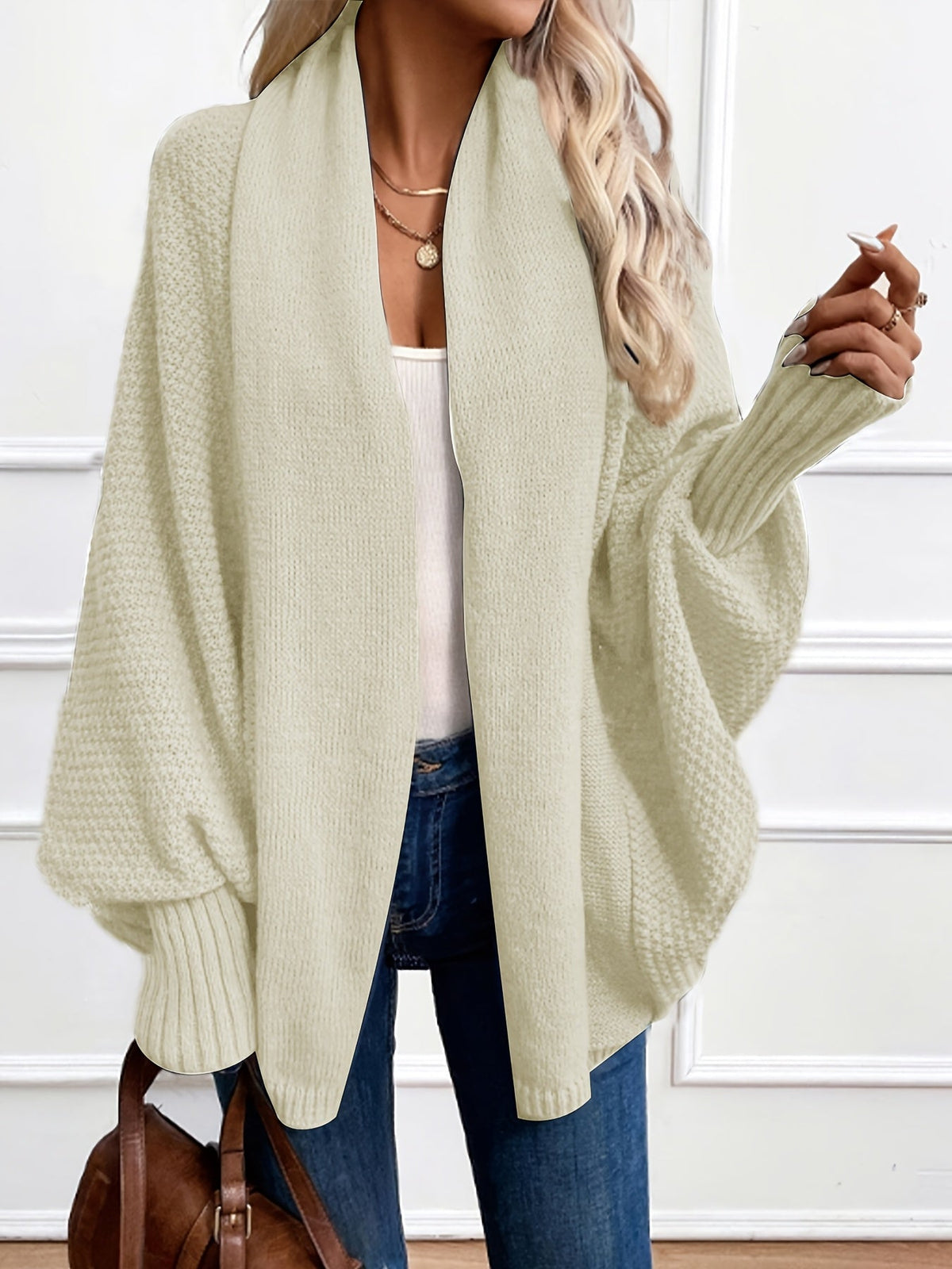 Beatrix™ | Women's Cardigan Open Front Knit