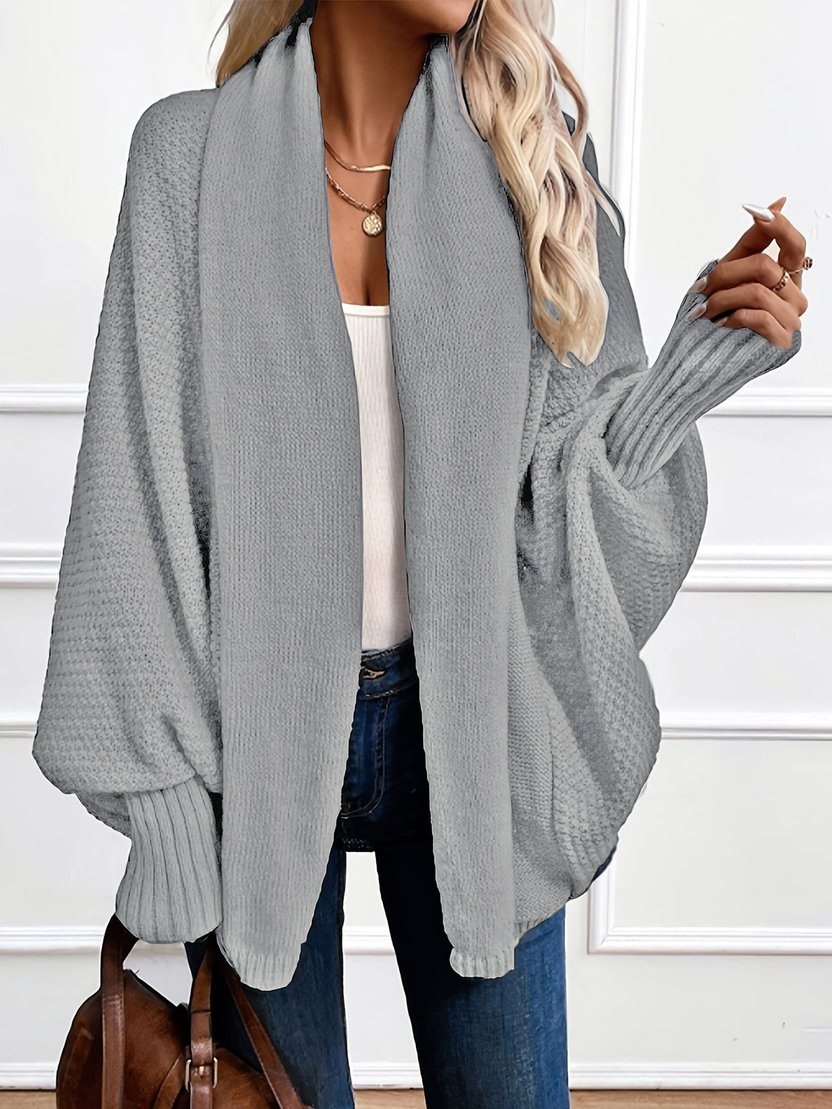 Beatrix™ | Women's Cardigan Open Front Knit