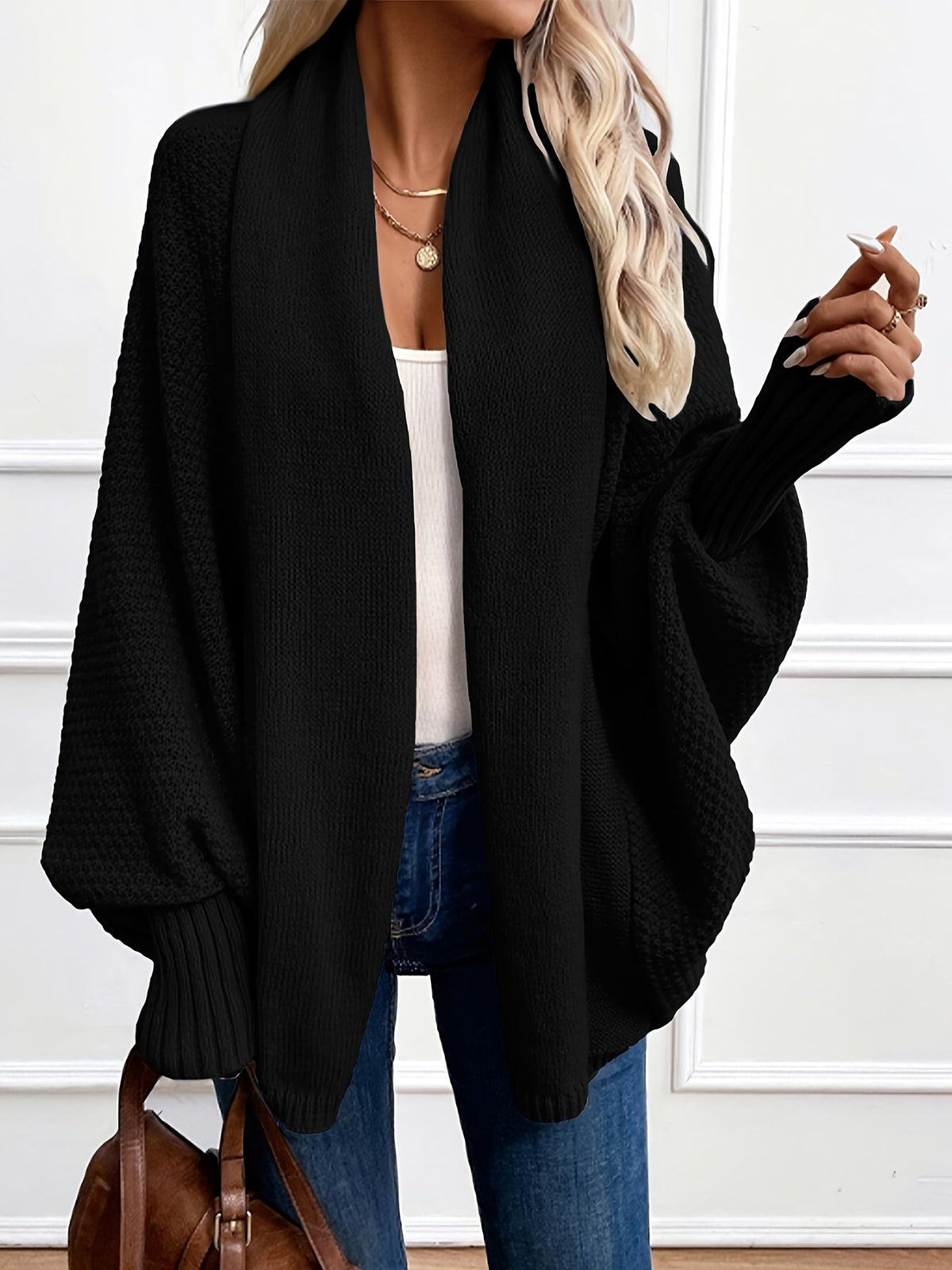 Beatrix™ | Women's Cardigan Open Front Knit