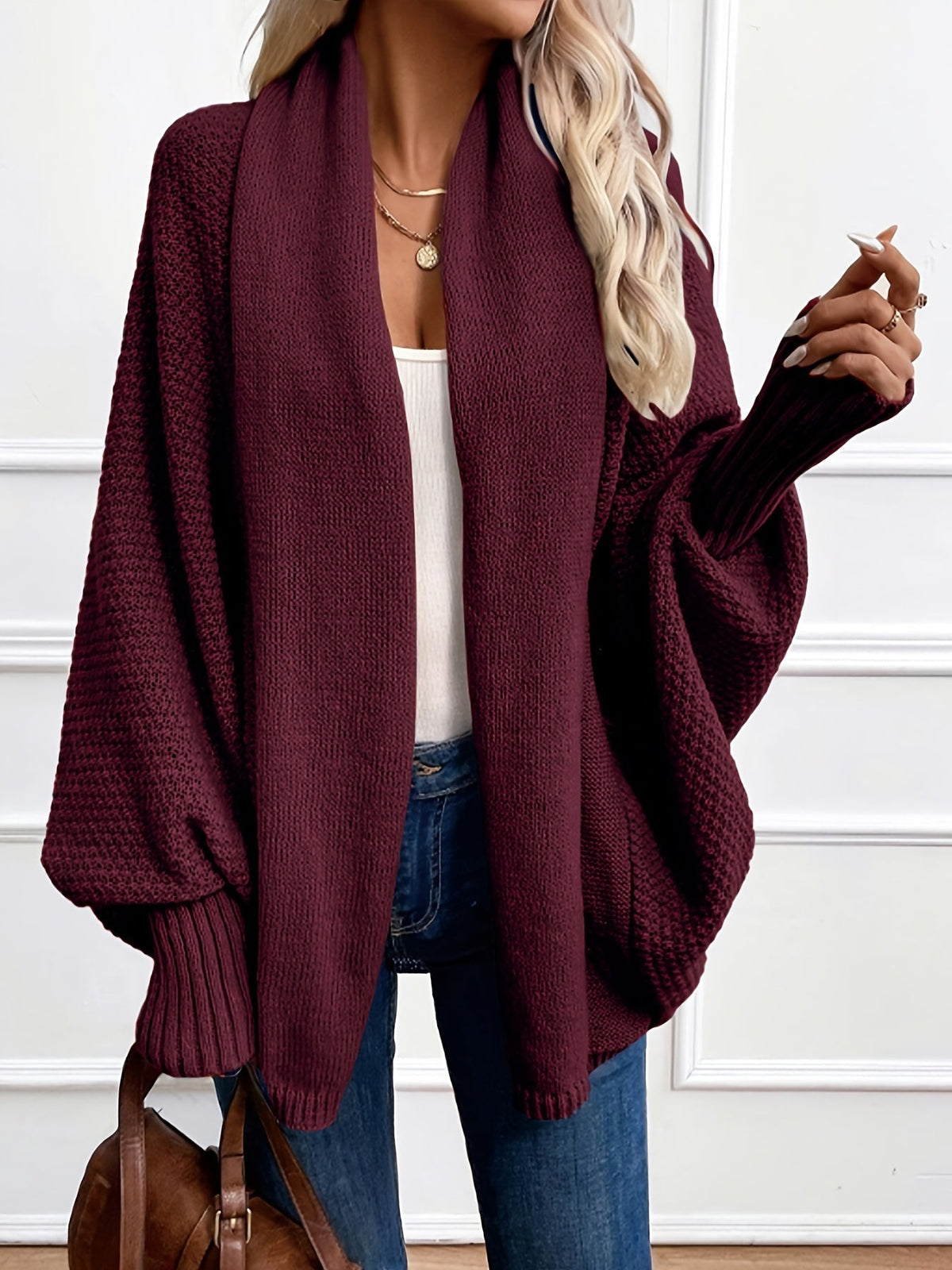 Beatrix™ | Women's Cardigan Open Front Knit