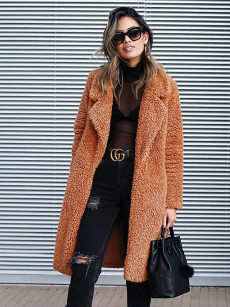 Clemmie™ | Women's Teddy Fleece Coat