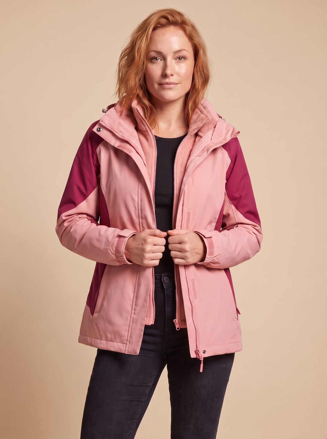 Wilhelmina™ | Women's 2 In 1 Jacket Waterproof Hooded