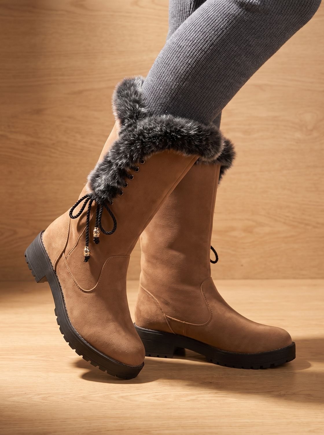 Perpetua™ | Women's Mid Calf Boots Suede