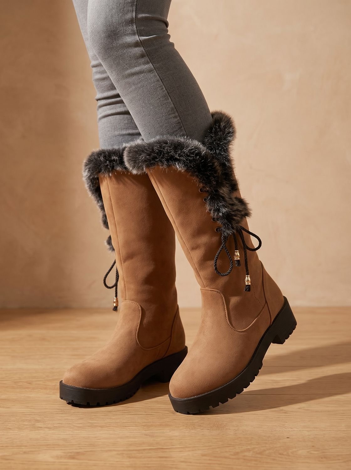 Perpetua™ | Women's Mid Calf Boots Suede