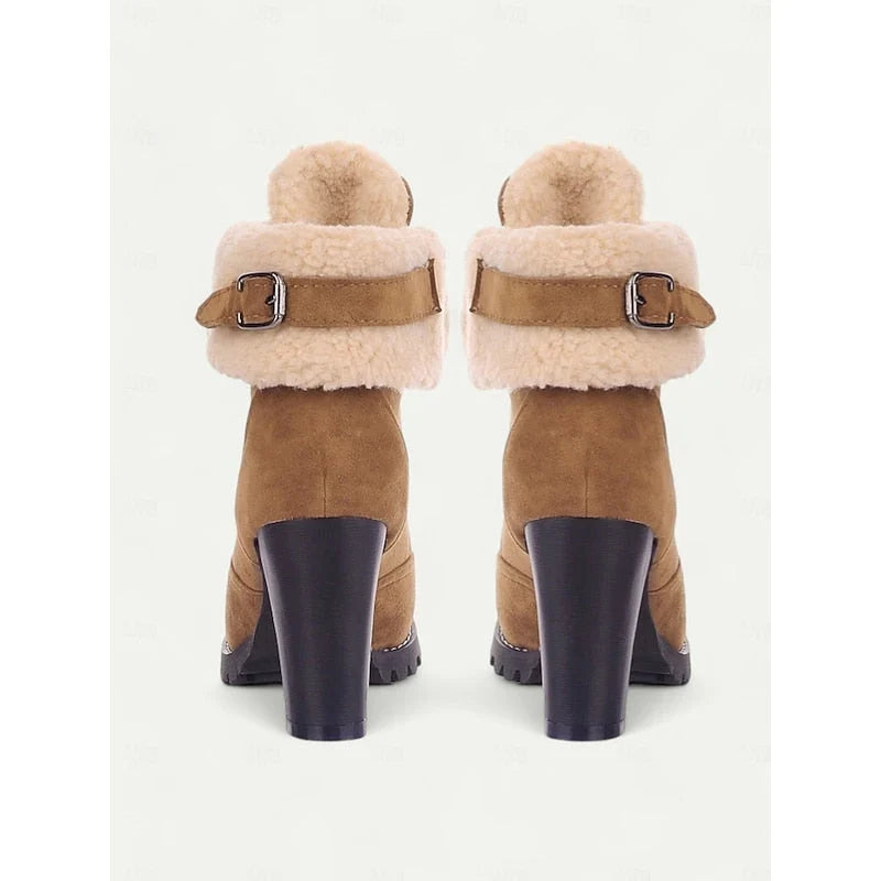 Rosalind™ | Women's Lace Up Ankle Boots Suede