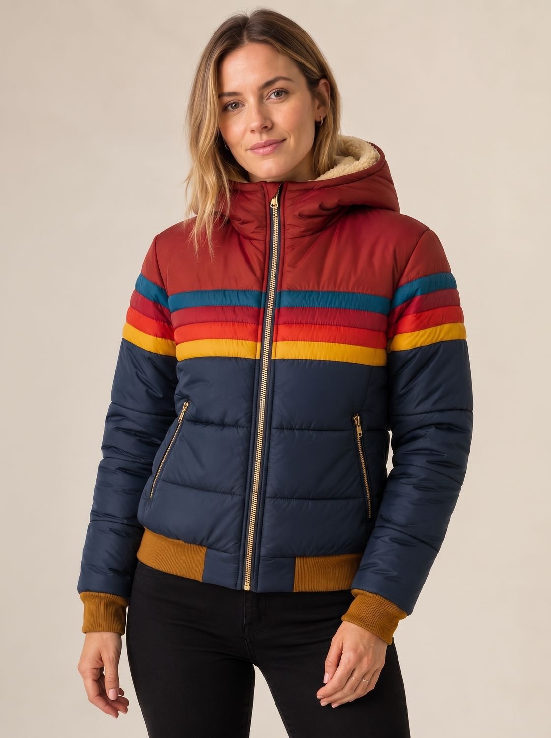 Anastasia™ | Women's Puffer Jacket Waterproof Hooded