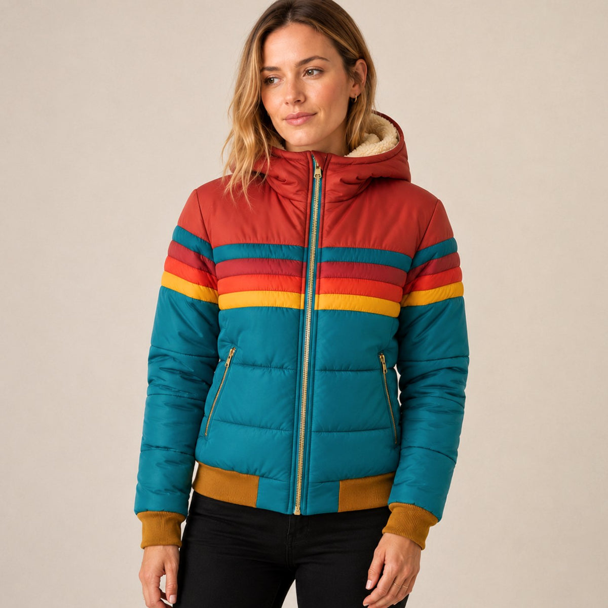 Anastasia™ | Women's Puffer Jacket Waterproof Hooded